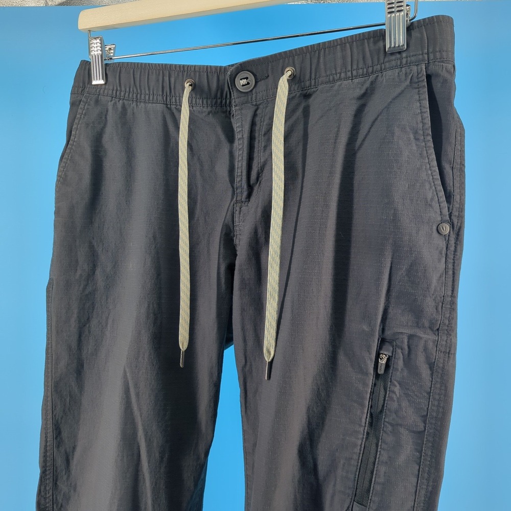 Vuori Ripstop Climber Pants Mens Medium Charcoal Grey Organic Cotton VW401 - Picture 5 of 12